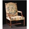 Image 1 : 18th Century English Mahogany Open Armchair
