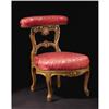 Image 1 : Carved and Upholstered Louis XV Style Prie Deux