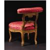 Image 2 : Carved and Upholstered Louis XV Style Prie Deux