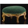 Image 2 : A French Louis XV-style Upholstered Foot Stool