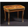 Image 1 : A Louis XVI Style Marquetry Inlaid Low Table