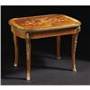 Image 2 : A Louis XVI Style Marquetry Inlaid Low Table