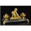 Image 2 : Large Marble and Gilt Bronze Inkstand, Poland