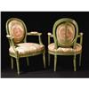 Image 1 : Pair of Provincial Louis XVI Armchairs