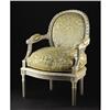 Image 1 : A Louis XVI Style Armchair, 19th C.