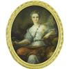 Image 1 : Oval Portrait of a Lady