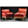 Image 1 : Two Part Louis XVI Style Upholstered Chair