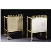 Image 2 : Pair Louis XVI Style Bedside Stands