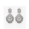 Image 1 : 5.22 ctw Diamond & Pearl Earrings 18K White Gold - REF-587K5Y