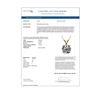 Image 4 : 2 ctw Certified Quality Diamond Solitaire Necklace 10k Yellow Gold - REF-449X5A