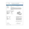 Image 4 : 0.5 ctw Certified VS/SI Diamond Bypass 2pc Wedding Set 14k White Gold - REF-71A2N