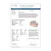 Image 4 : 1 ctw Certified VS/SI Diamond 2pc Wedding Set Halo 14k Rose Gold - REF-113A2N