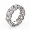 Image 2 : 6.89 ctw Oval & Marquise Diamond Eternity Band 18K White Gold - REF-817K5Y