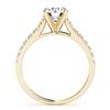 Image 3 : 1.61 ctw Certified VS/SI Diamond 2pc Wedding Set 14k Yellow Gold - REF-169N2F