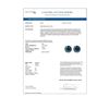 Image 4 : 1.55 ctw Certified Intense Blue Diamond Stud Earrings 10k White Gold - REF-104N3F