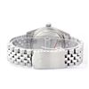 Image 3 : Rolex Men's Stainless Steel, QuickSet, Roman Dial with Diam/Sapphire Bezel - REF-521M2F