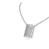 Image 2 : 4.26 ctw Diamond Necklace 18K White Gold - REF-411H8R