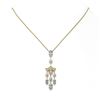 Image 2 : 2.75 ctw Oval Cut Diamond Designer Necklace 18K Yellow Gold - REF-369Y3X