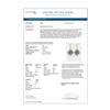 Image 4 : 8.96 ctw Blue Topaz & Diamond Earrings 18K Yellow Gold - REF-267W3H