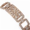 Image 3 : 8 ctw Diamond Designer Bracelet 18K Rose Gold - REF-709R3K