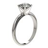 Image 3 : 1.50 ctw Certified Quality Diamond Engagment Ring 10k White Gold - REF-271W8H