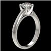 Image 3 : 1.29 ctw Certified Quality Diamond Engagment Ring 10k White Gold - REF-177K8Y