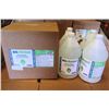 Image 1 : Qty 1 Box (4 qty 1-Gallon Bottles) Biologique Alcohol Sanitizer 70% Gel