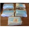 Image 1 : Qty 5 Packs (20/Pack) Disposable Face Masks, Blue Earloop (100 Masks Total)