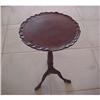ANTIQUE TILTTOP PIECRUST TABLE /CANDLESTAND  #1456239