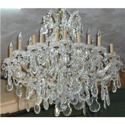 Italian Crystal Chandelier  #1456268