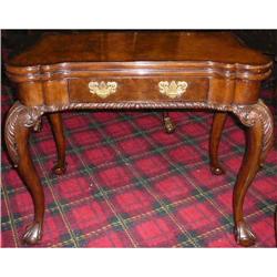 Chippendale Style Game Table Card Table Console#1456284