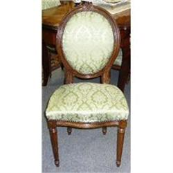 Set Of Six French Dining Chairs #1456286