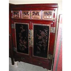 golden lacquer armoire #1456329