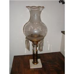 American astral lamp of gilt and bronze #1456366