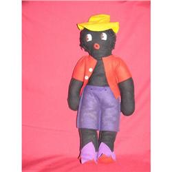 Black Cloth Doll From 1950's  #1456406