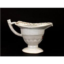 19C Chinese Export Famille Rose Gravy Boat #1456563