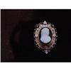 Image 1 : Victorian Hardstone Cameo "Lady In Profile" 14K#1456686