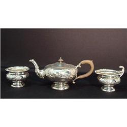 Silverplate tea set  #1456748