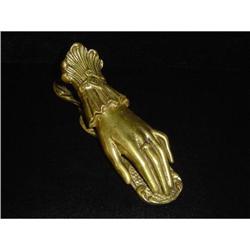 Large Bronze Heavy Hand #1456936