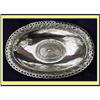 Image 1 : AMERICAN COIN SILVER DISH  3 LEGGED DATED 1801 #1456972