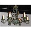 Image 1 : French Six Light Iron Chandelier,c1930 #1471147