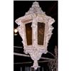 Image 1 : Rare French Polychrome Highly Carved Lantern #1471153
