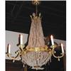Image 1 : Elegant Empire Style 19th Century Chandelier #1471172