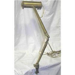 Mid-Century Telescoping Brass Desk Lamp #1471235