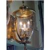 Pair Of Brass Sconces Lanterns Wall Lights #1471304