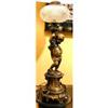 Pair of Antique Cherub Lamps #1471335