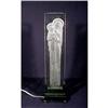 Image 1 : Signed R Lalique Glass Lamp Virgin & Child #1471370