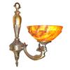 Image 1 : A pair of alabaster and bronze sconces #1471514