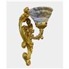 Image 1 : A pair of alabaster and bronze sconces #1471515
