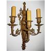 Image 1 : Magnificent Pair of 19thC Bronze French Sconces#1471538